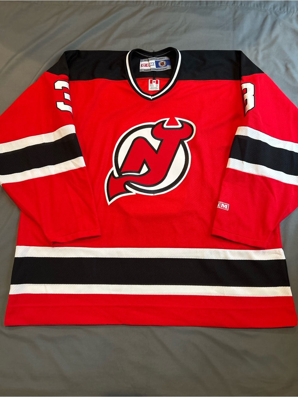 Authentic CCM / NHL / New Jersey Devils Jersey